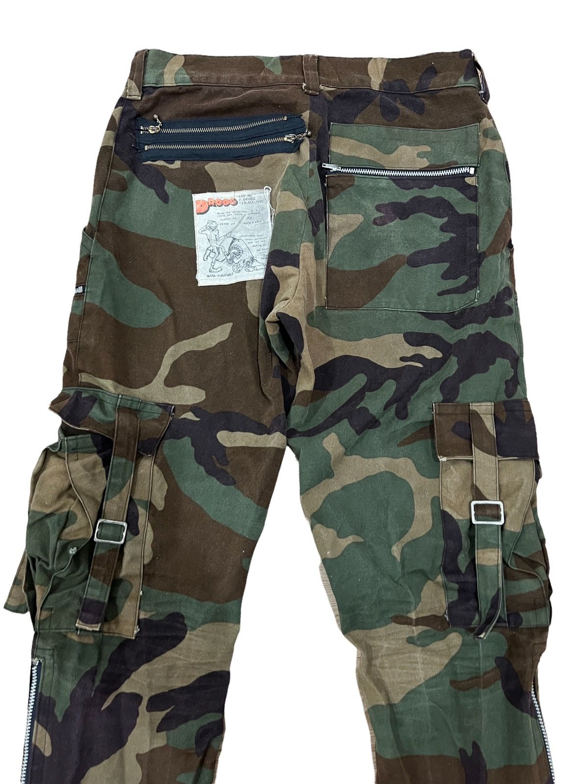 Japanese Brand × Seditionaries Japanese Brand Seditionaries Droog Bondage Parachute Pants Size US 27 - 4 Thumbnail