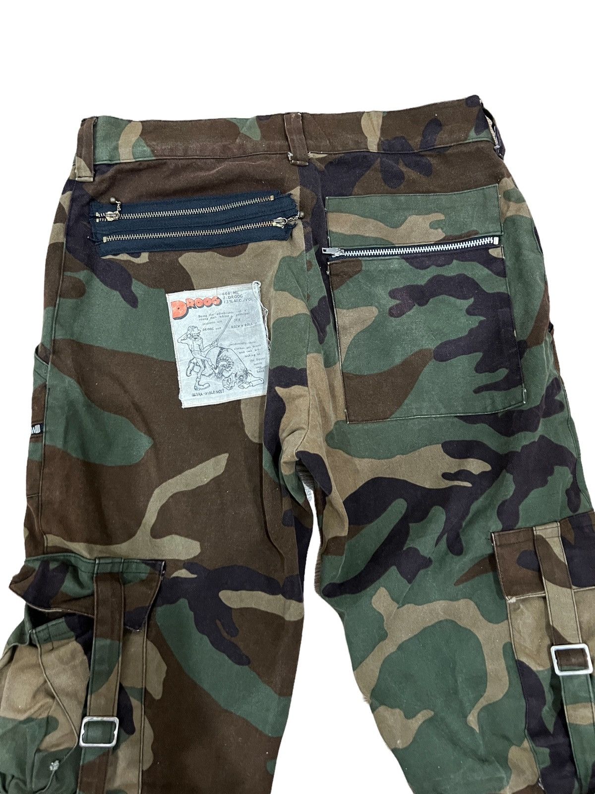 Japanese Brand × Seditionaries Japanese Brand Seditionaries Droog Bondage Parachute Pants Size US 27 - 6 Thumbnail