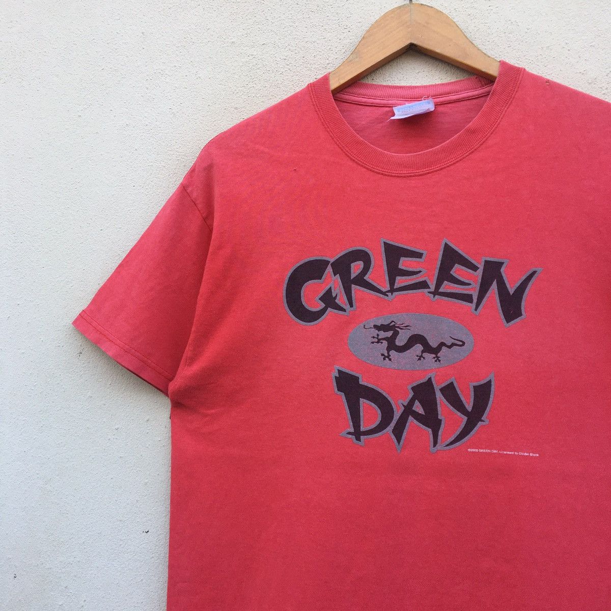 Band Tees × Vintage Vintage GREEN DAY RED DRAGON 2000s T-shirt Size US M / EU 48-50 / 2 - 4 Thumbnail
