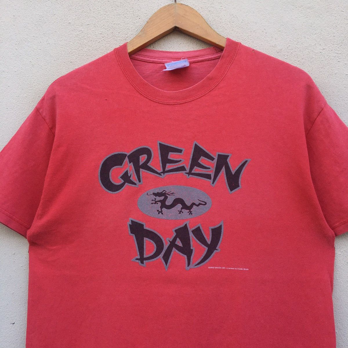 Band Tees × Vintage Vintage GREEN DAY RED DRAGON 2000s T-shirt Size US M / EU 48-50 / 2 - 2 Thumbnail