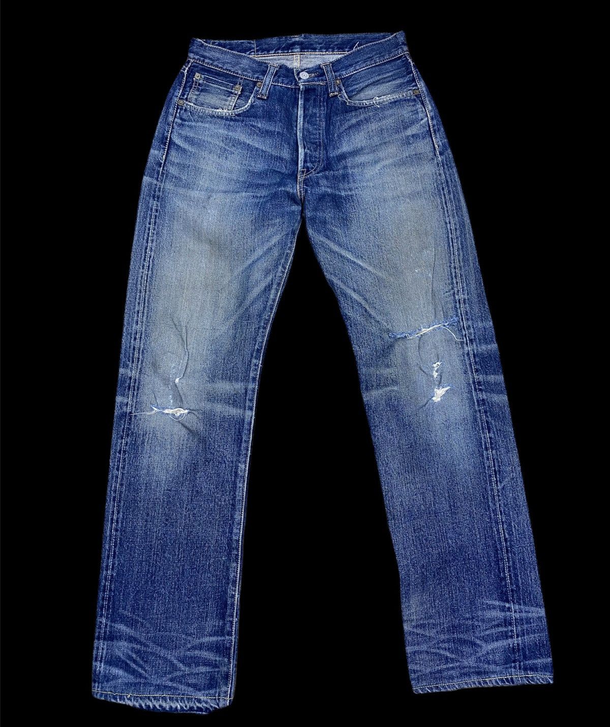 size 30 sugar cane by toyo distressed denime