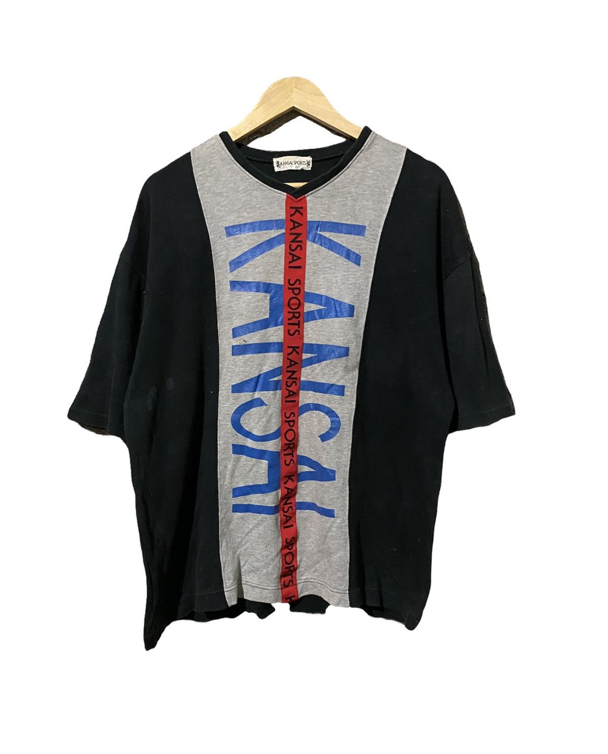 Kansai Yamamoto 🔥SALE🔥VINTAGE KANSAI SPORTS BIG LOGOS SHIRT Size US L / EU 52-54 / 3 - 1 Thumbnail