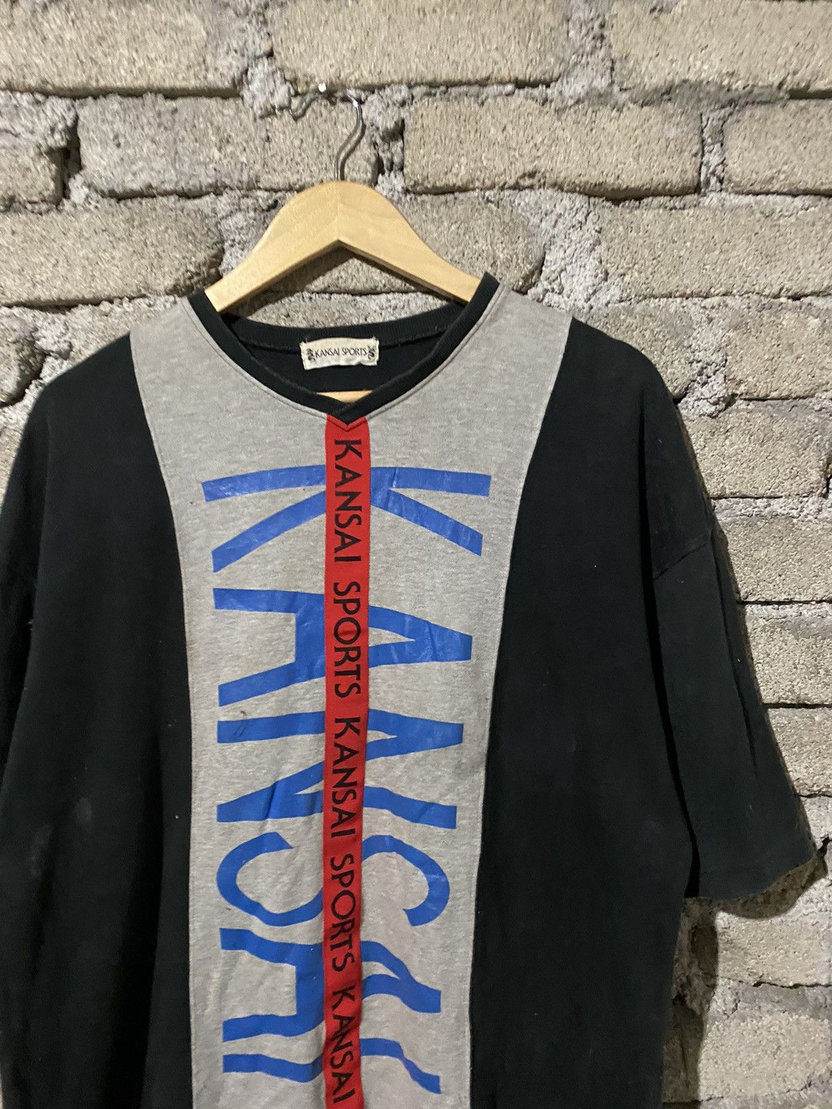 Kansai Yamamoto 🔥SALE🔥VINTAGE KANSAI SPORTS BIG LOGOS SHIRT Size US L / EU 52-54 / 3 - 5 Thumbnail