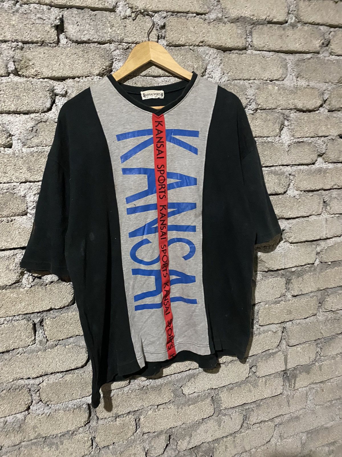 Kansai Yamamoto 🔥SALE🔥VINTAGE KANSAI SPORTS BIG LOGOS SHIRT Size US L / EU 52-54 / 3 - 3 Thumbnail