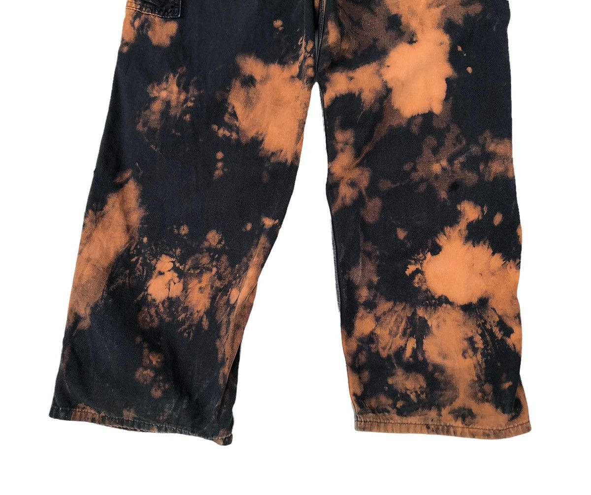 Carhartt × Vintage 🔥🔥Carhatt Carpenter Union Made Worker Custom Bleached Pants Size US 33 - 6 Thumbnail