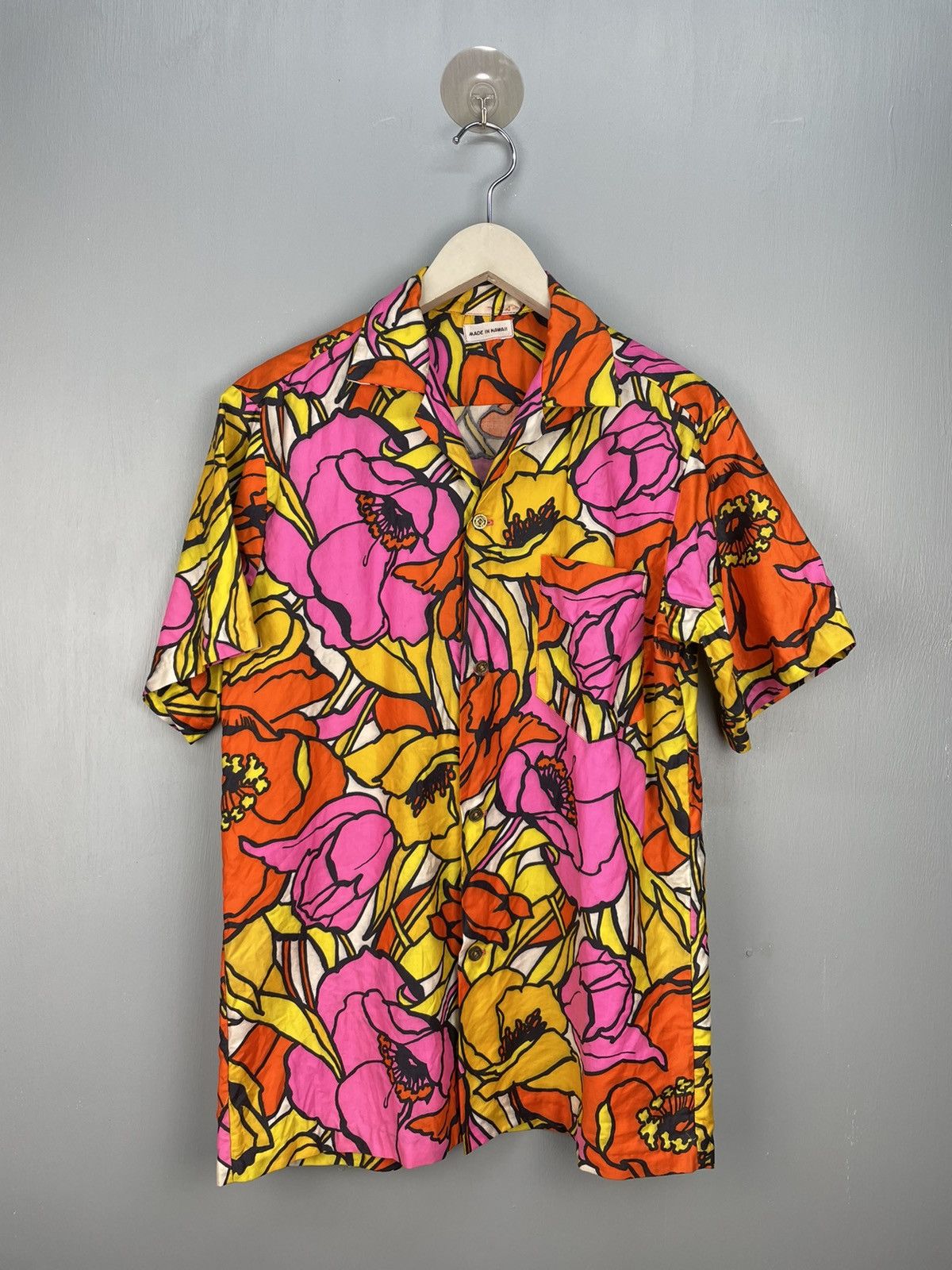 Vintage Vintage 50s Hawaiian shirt Size US S / EU 44-46 / 1 - 1 Thumbnail