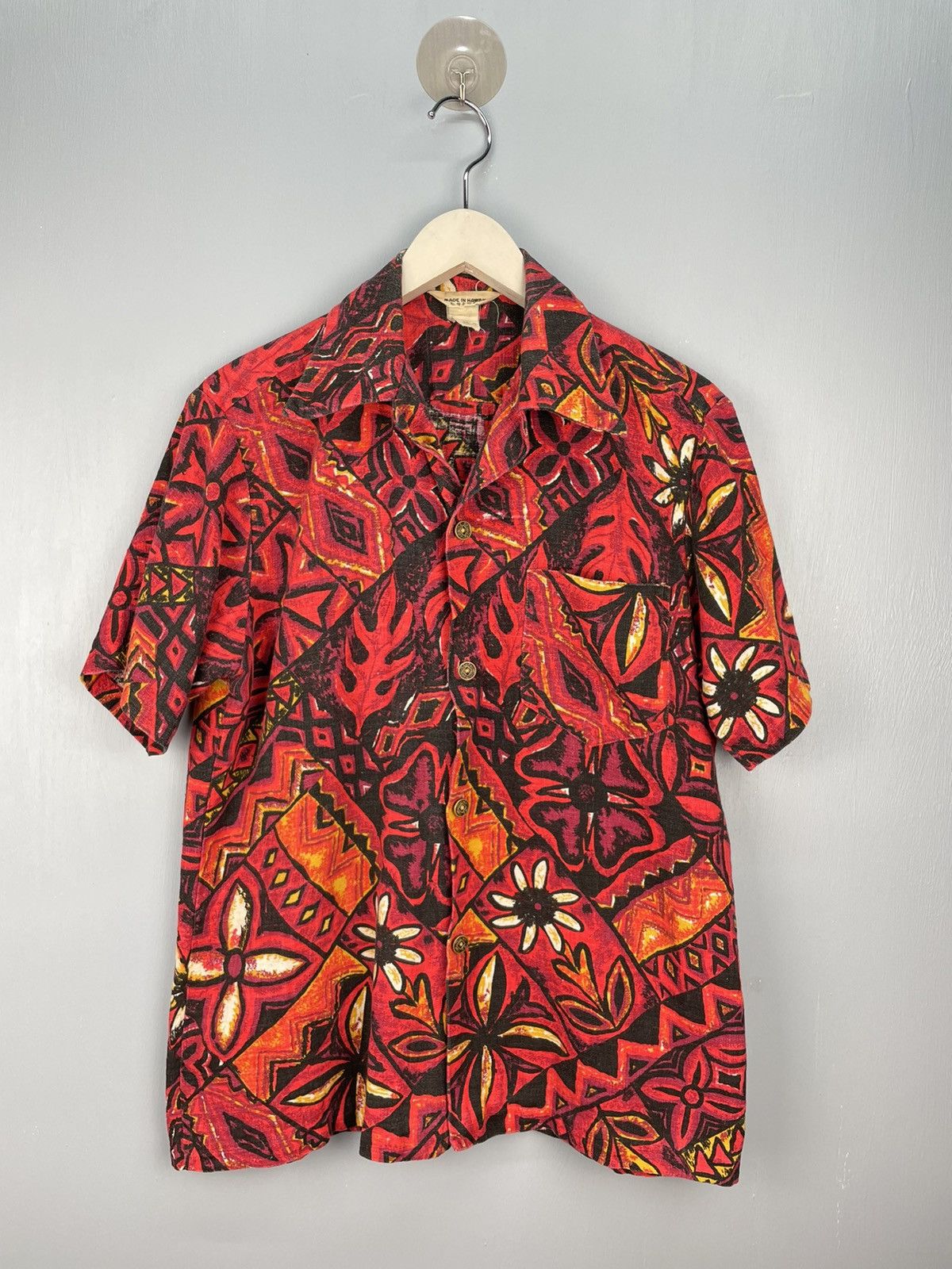 Vintage Vintage 60s Hawaiian shirt Size US M / EU 48-50 / 2 - 1 Thumbnail