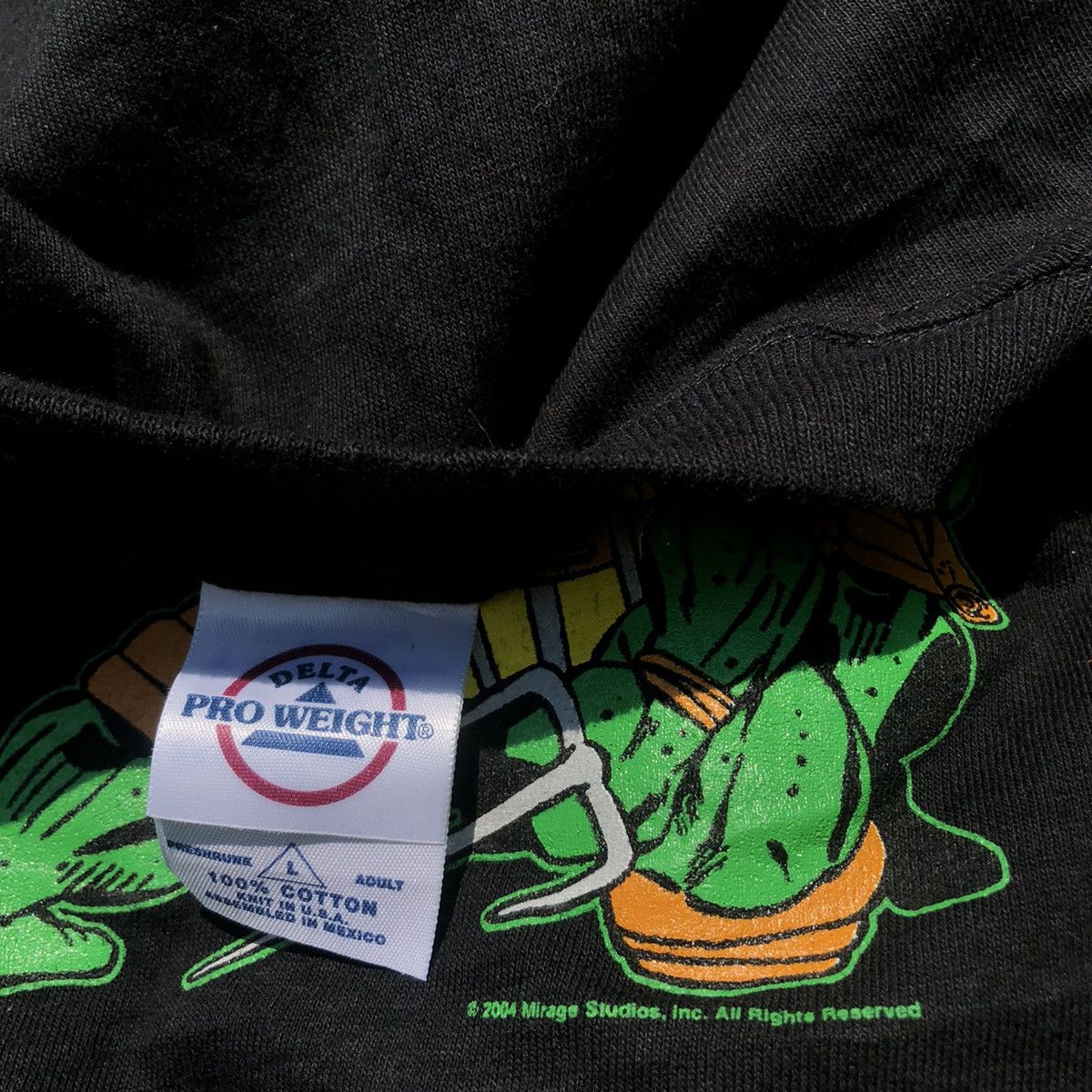 Vintage TURTLE NINJA LONG SLEEVE TEE VINTAGE 2004 Size US L / EU 52-54 / 3 - 3 Thumbnail