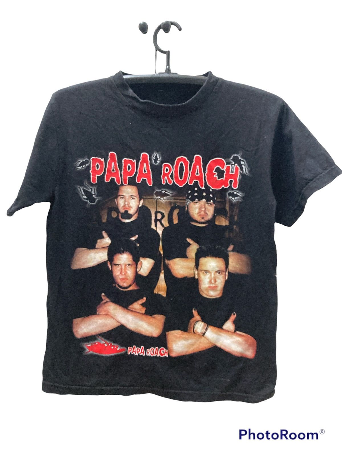 Band Tees × Vintage Vintage Papa Roach band tshirt Size US S / EU 44-46 / 1 - 1 Thumbnail