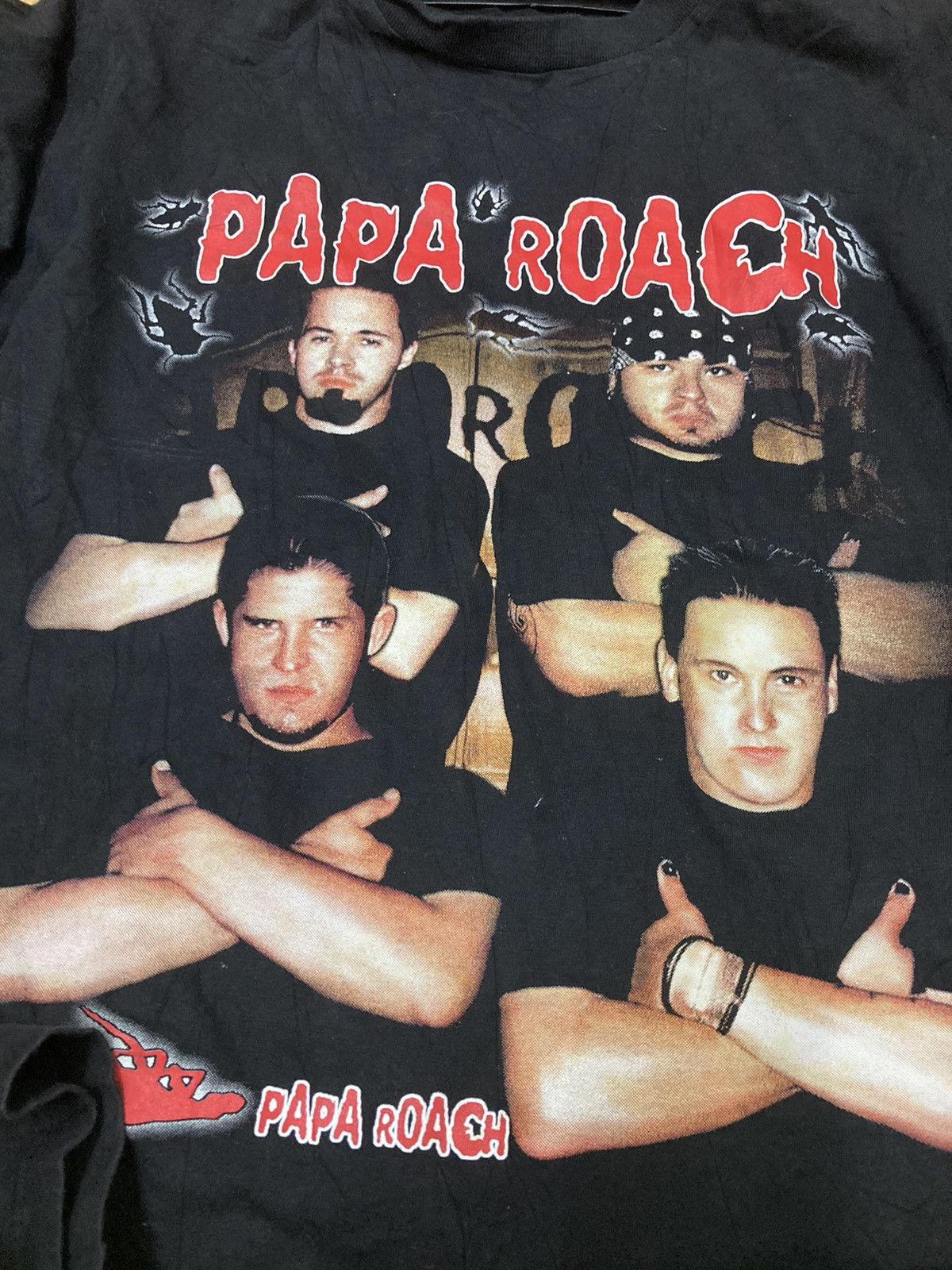 Band Tees × Vintage Vintage Papa Roach band tshirt Size US S / EU 44-46 / 1 - 3 Thumbnail