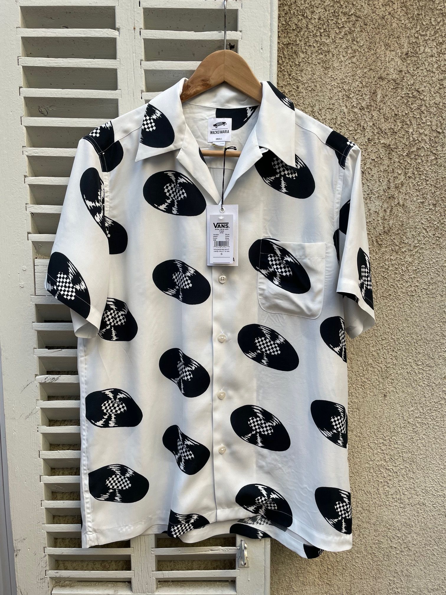 Vans × Wacko Maria Wacko Maria x Vans Vault Record Shirt size S  