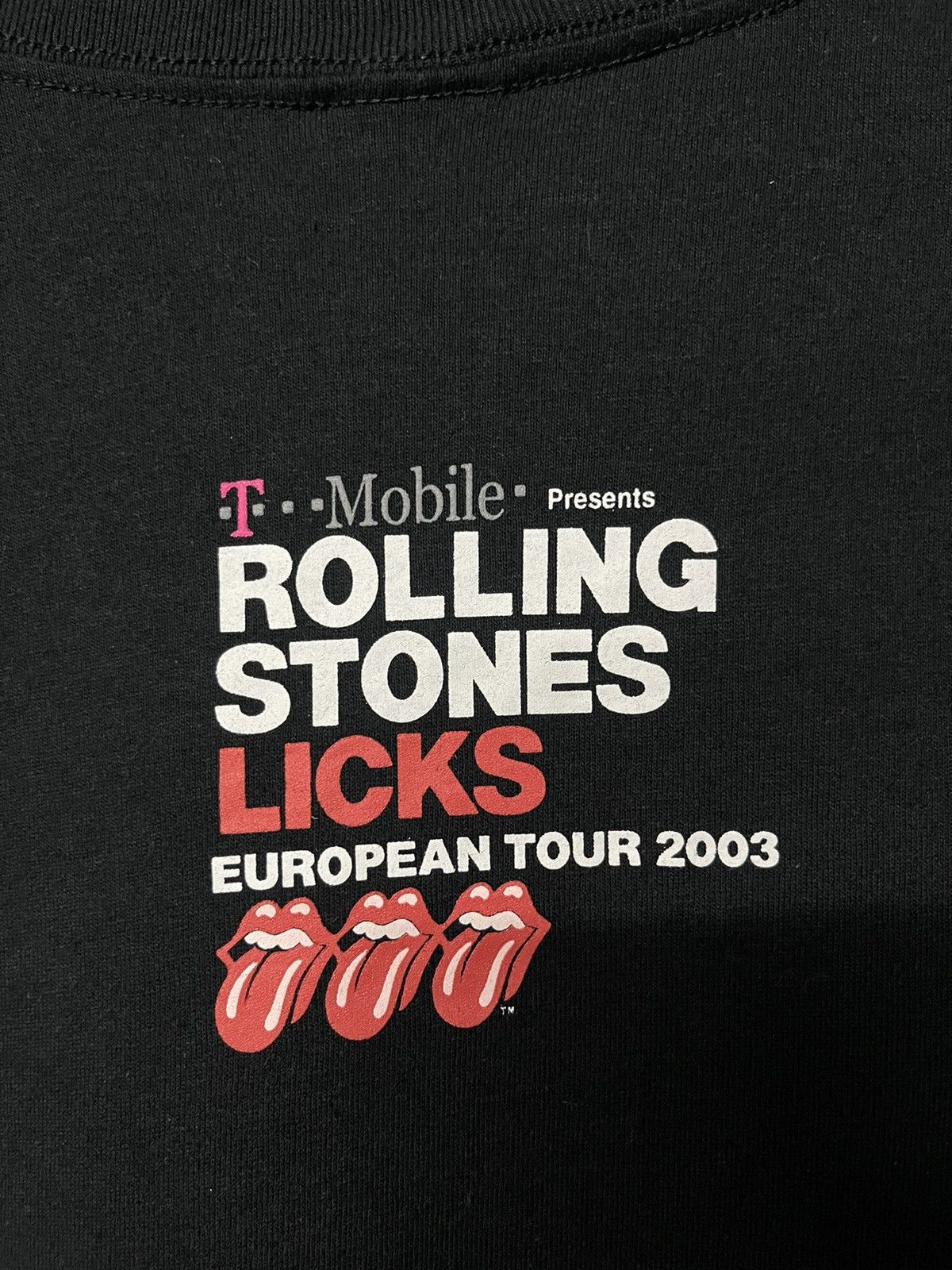 Band Tees × Vintage Vintage Rolling Stones Tour Europe Munchen Vip Ticket Tees Size US M / EU 48-50 / 2 - 7 Thumbnail