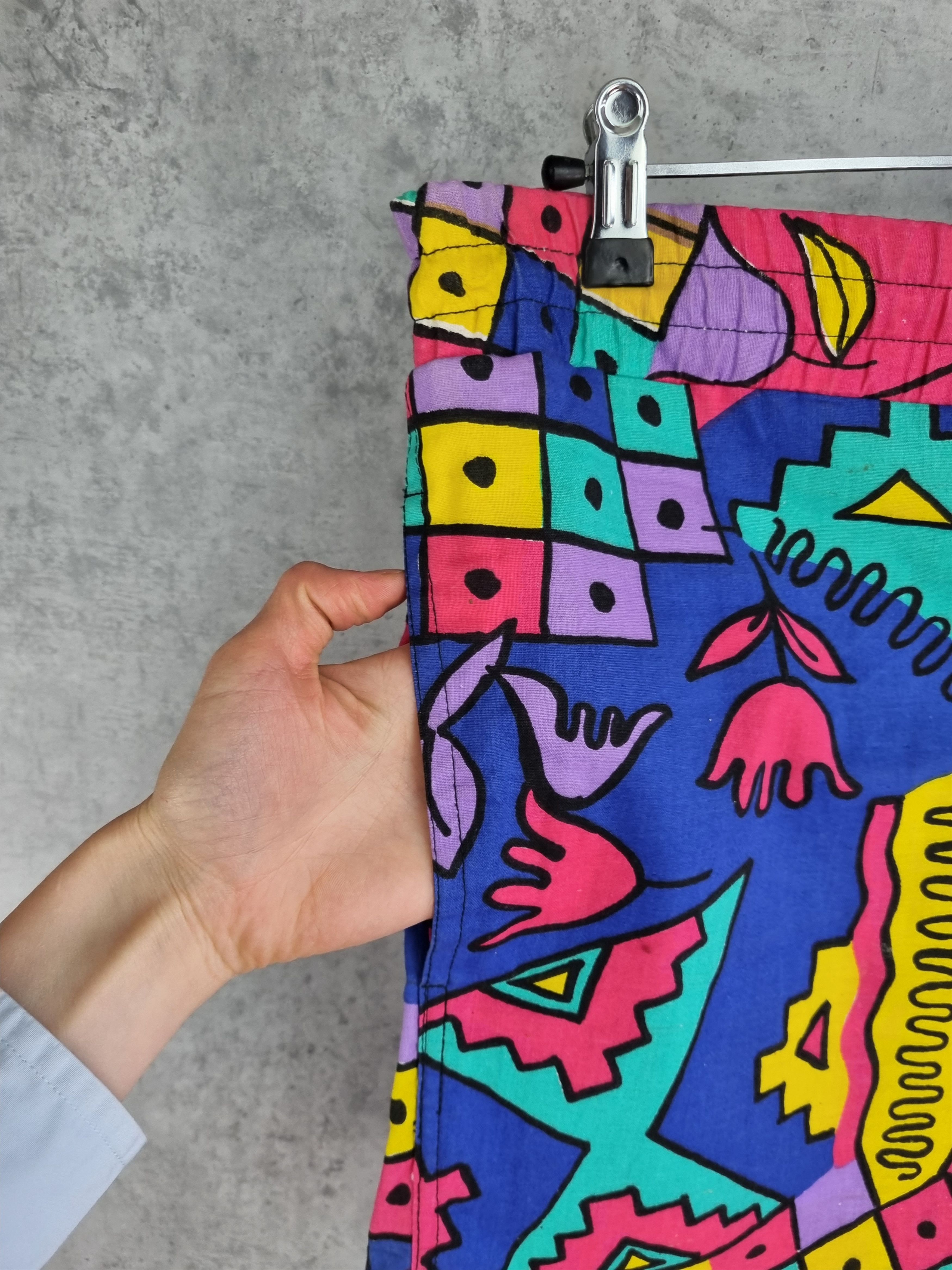 Keith Haring Rare Abstract Hawaiian Design Big Size Shorts Kith Haring Size US 36 / EU 52 - 4 Thumbnail