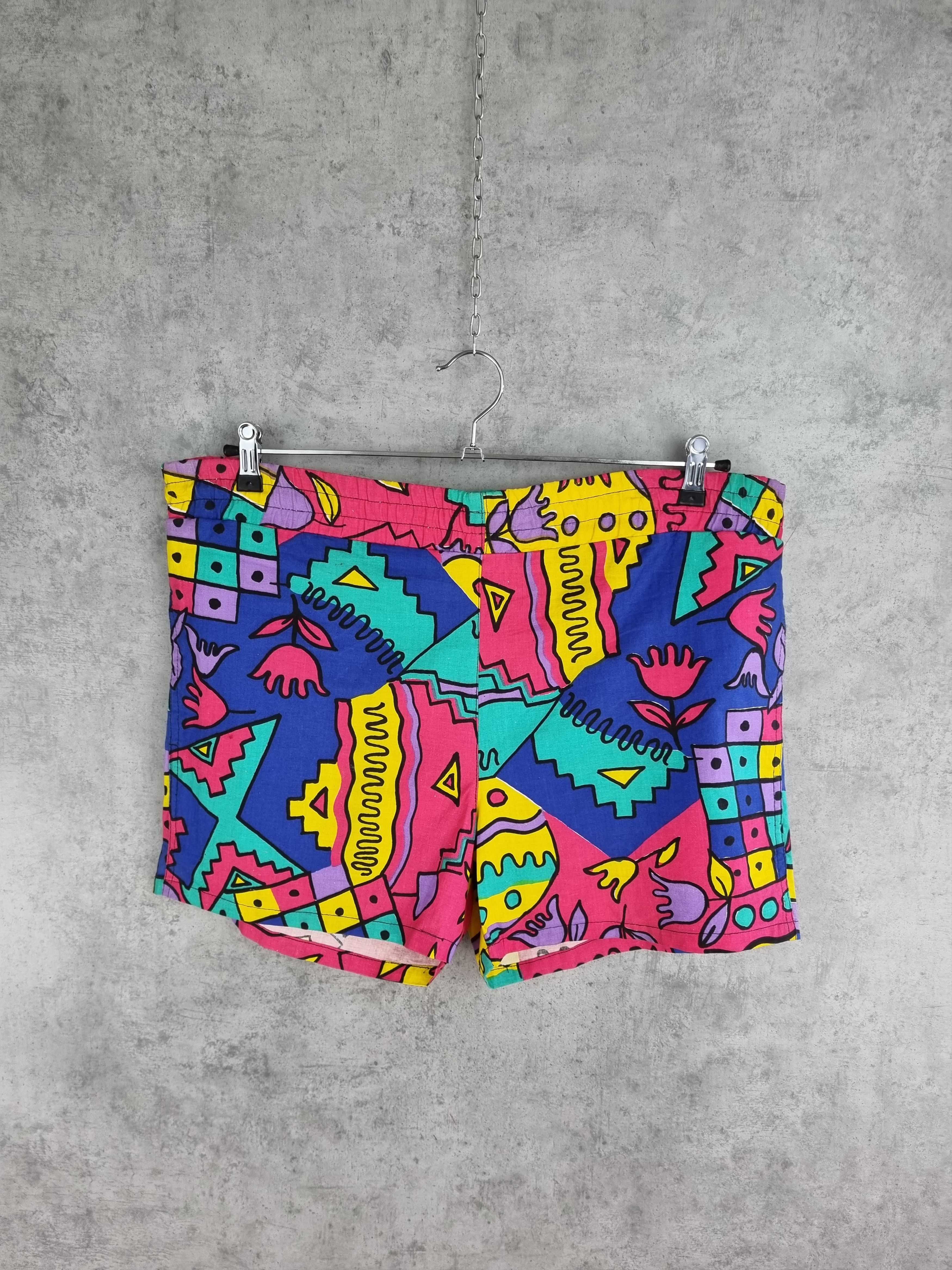 Keith Haring Rare Abstract Hawaiian Design Big Size Shorts Kith Haring Size US 36 / EU 52 - 1 Thumbnail