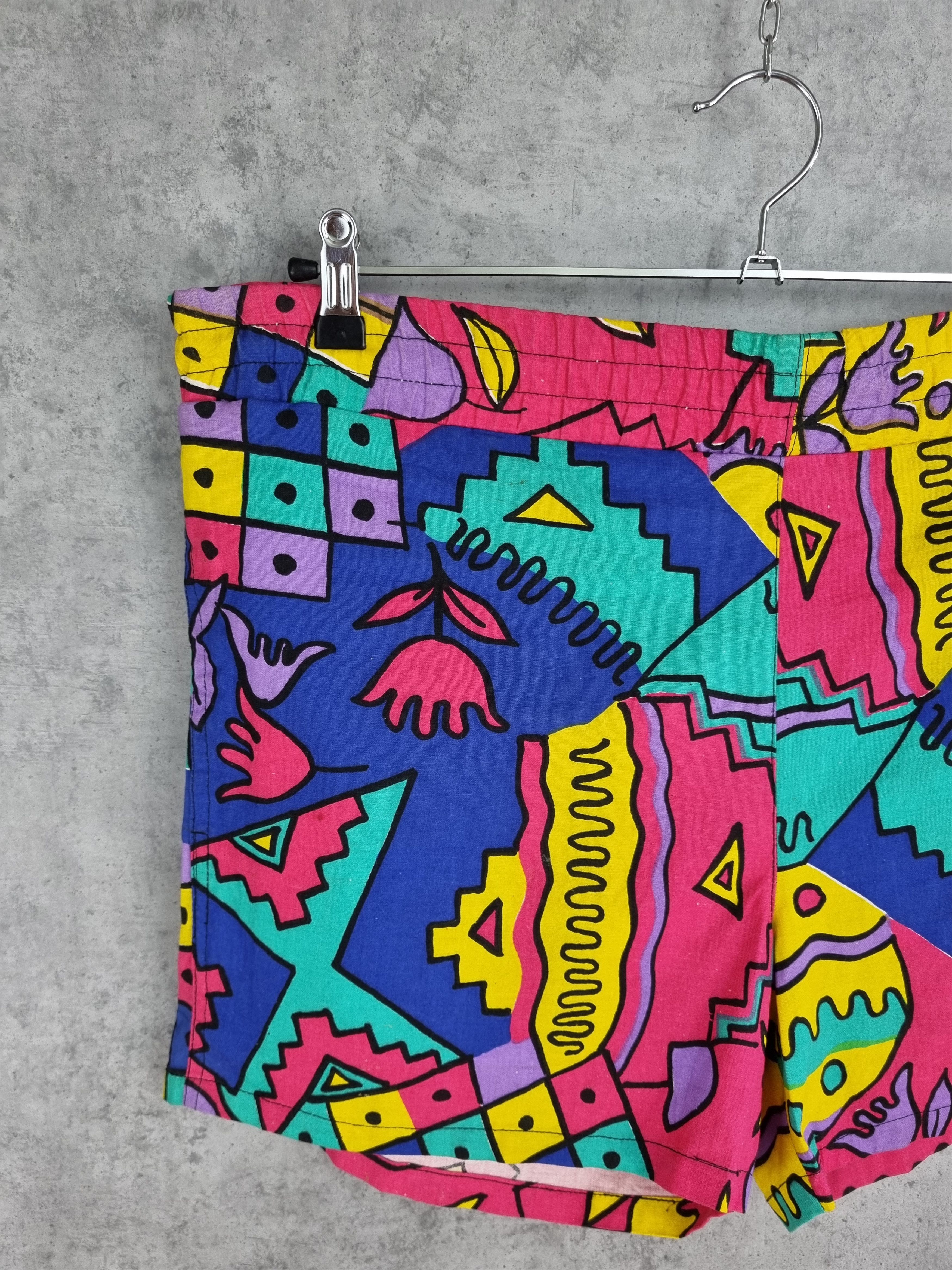 Keith Haring Rare Abstract Hawaiian Design Big Size Shorts Kith Haring Size US 36 / EU 52 - 3 Thumbnail