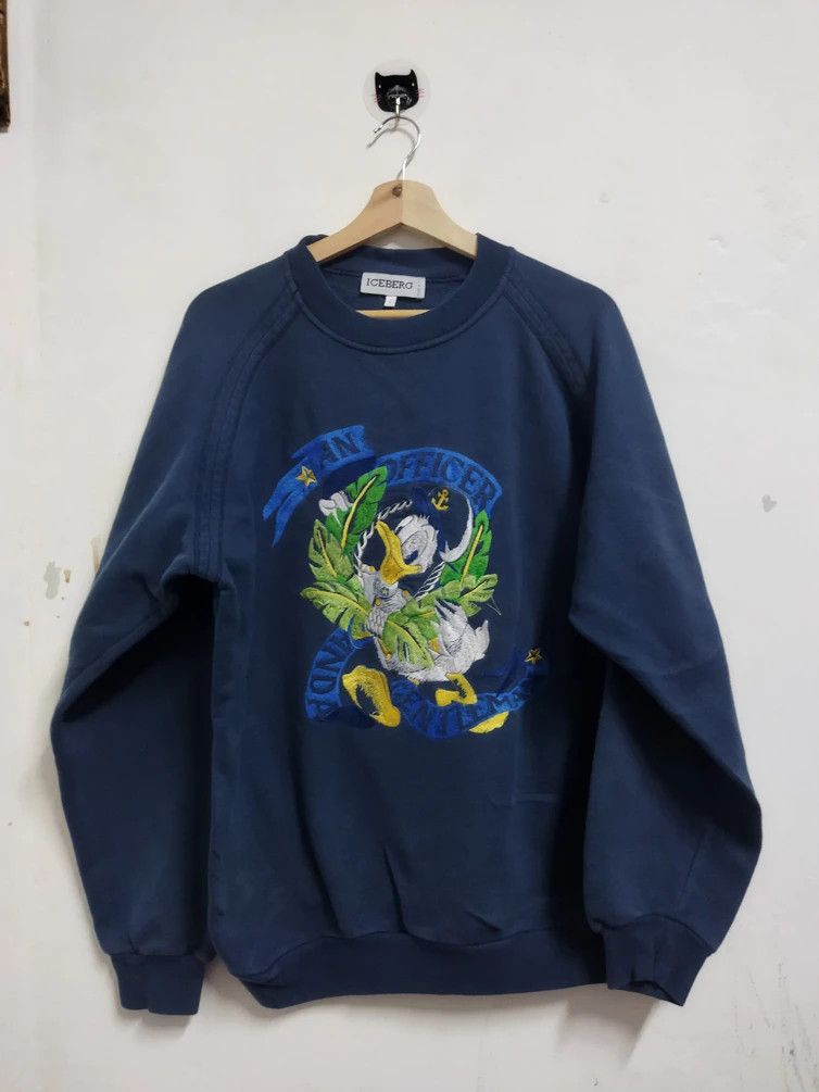 Iceberg Vintage iceberg sweatshirt Size US L / EU 52-54 / 3 - 1 Thumbnail