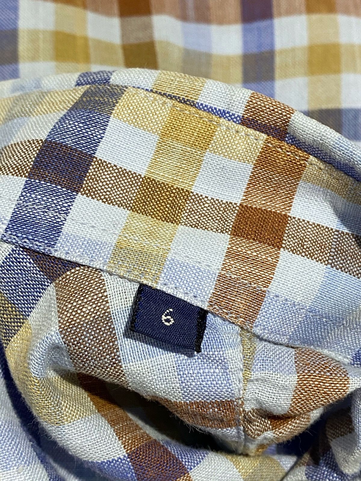 Burberry Burberry Vintage Rare Checked Shirt Size US XL / EU 56 / 4 - 11 Thumbnail