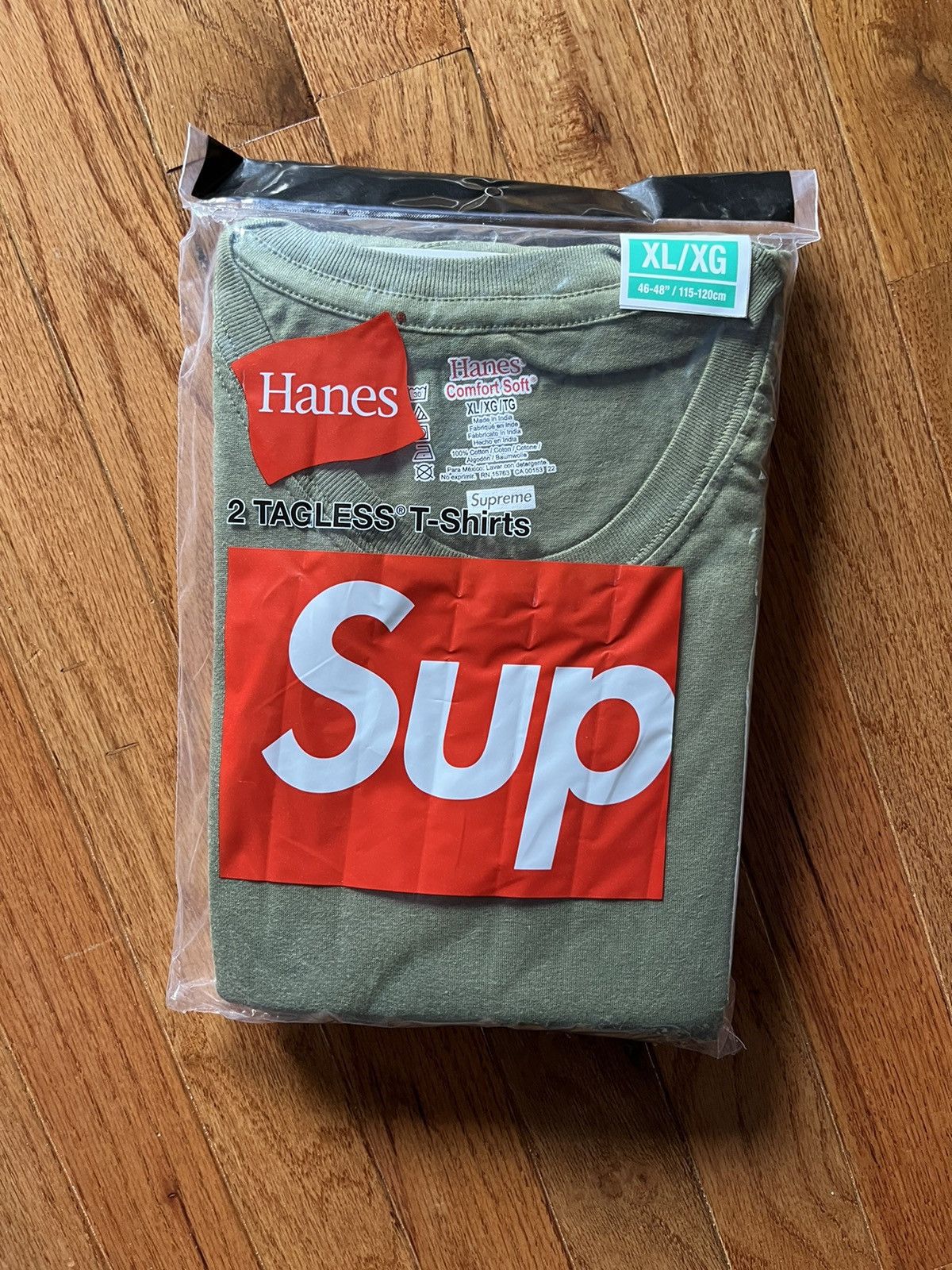 Supreme Hanes Tagless Tees