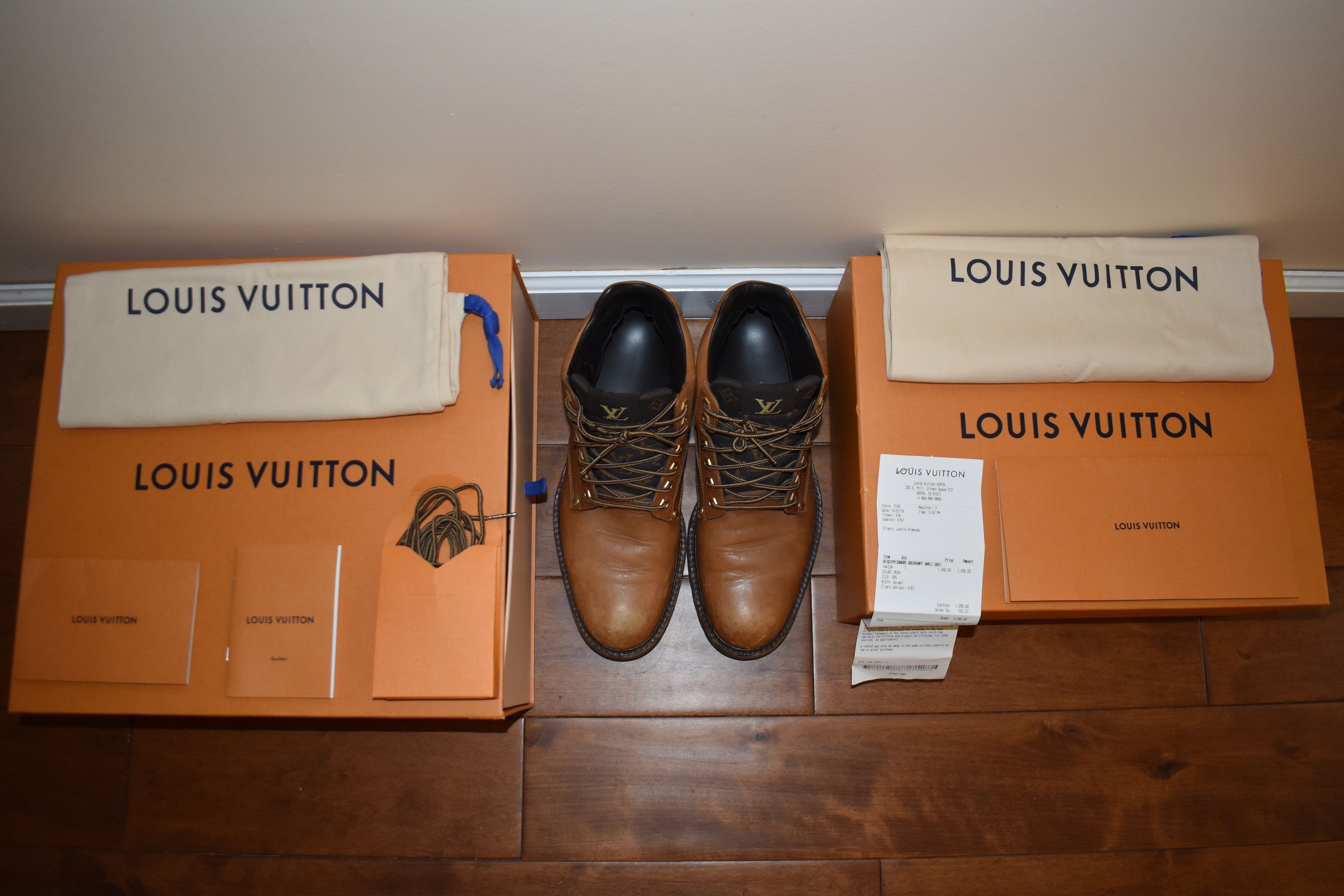 Louis Vuitton Oberkampf Ankle Boot Grailed