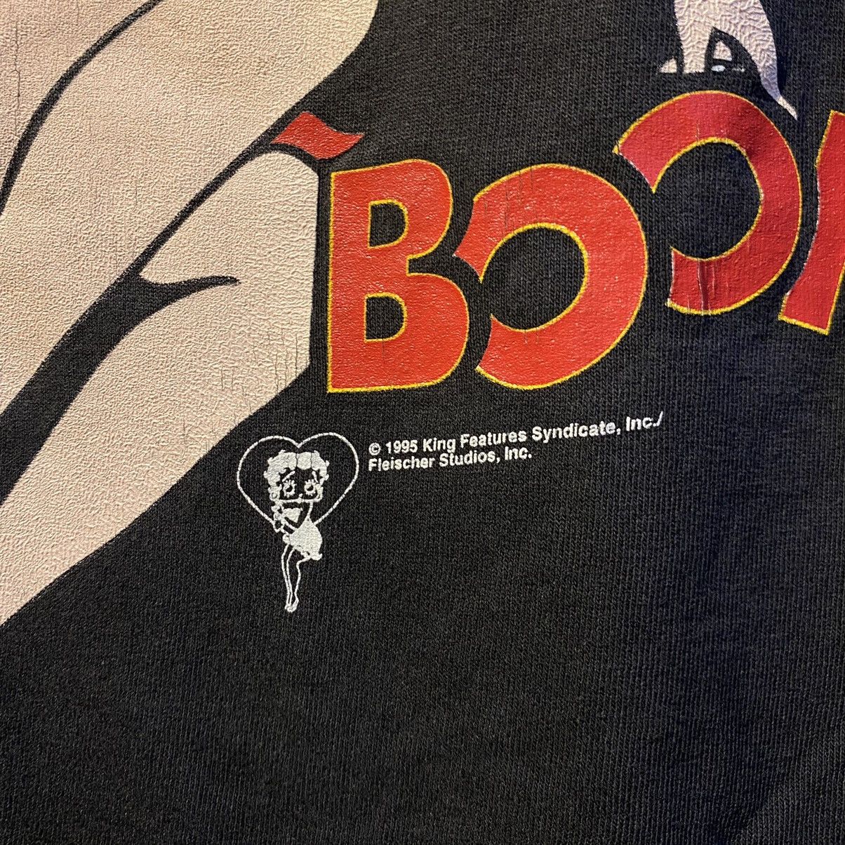 Cartoon Network × Vintage VINTAGE RARE 1995‼️Betty Boop Cartoon Mirror Print T-Shirt Size US M / EU 48-50 / 2 - 4 Thumbnail