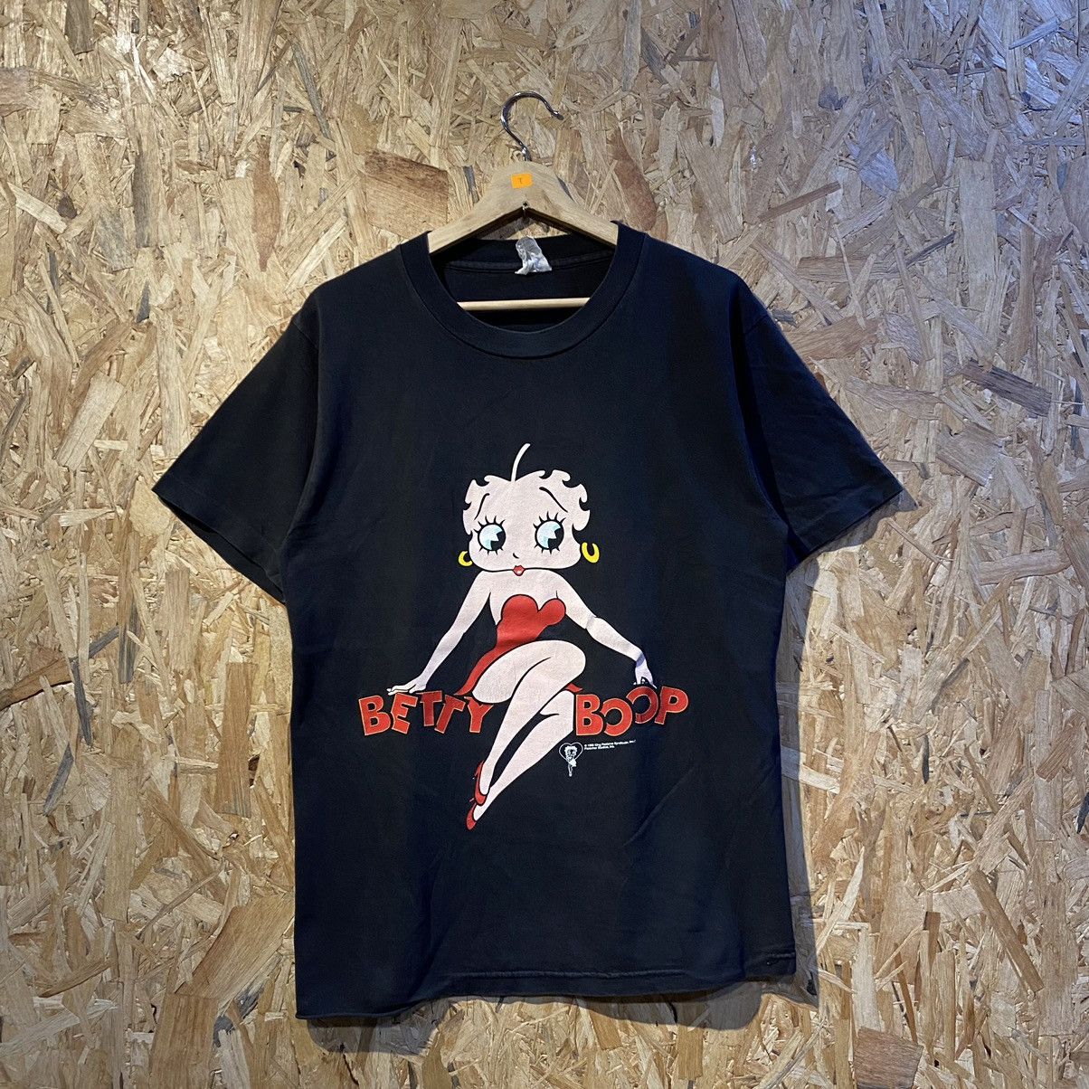 Cartoon Network × Vintage VINTAGE RARE 1995‼️Betty Boop Cartoon Mirror Print T-Shirt Size US M / EU 48-50 / 2 - 1 Thumbnail