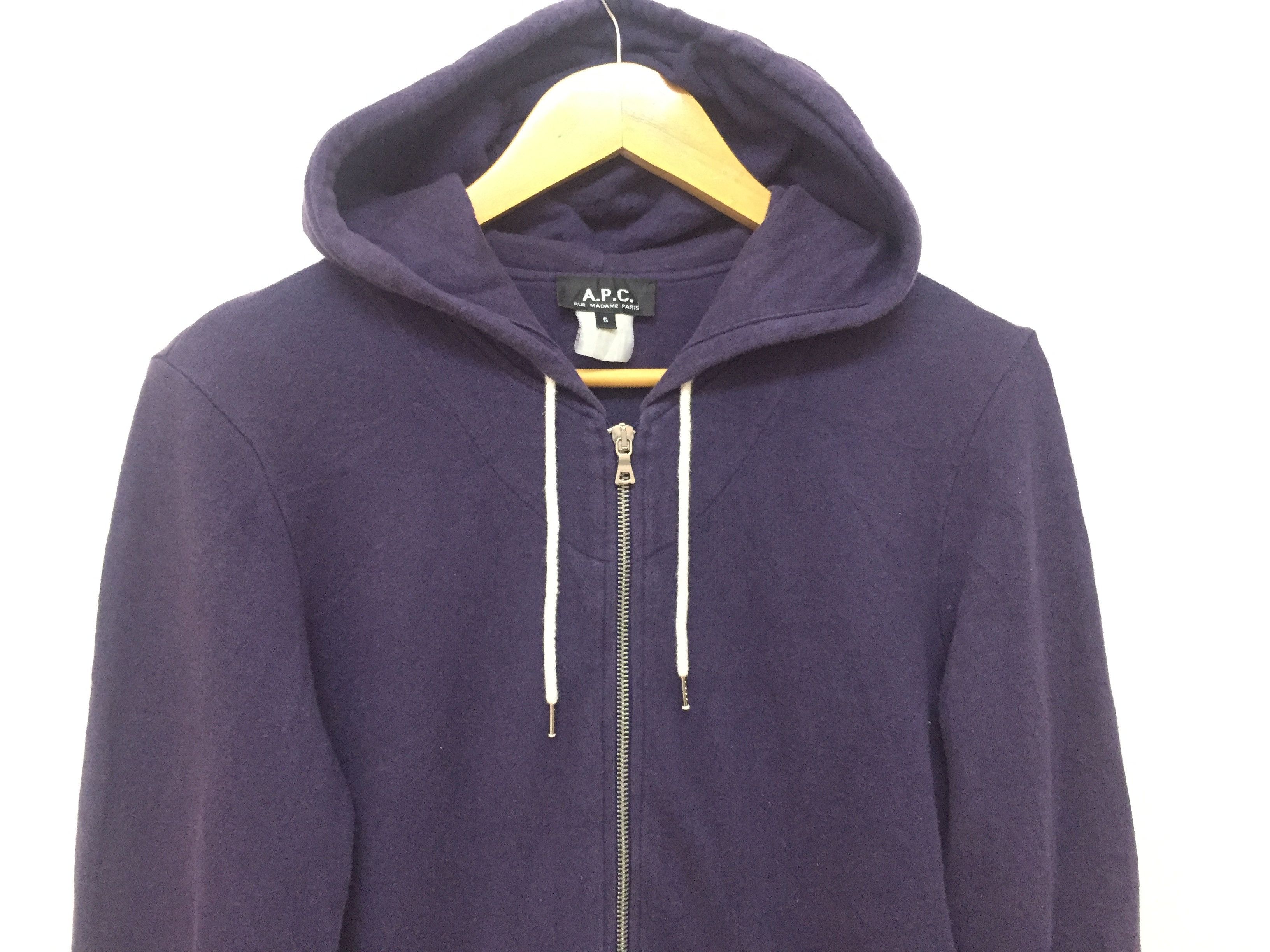 A.P.C. APC Paris zipper hoodie Size US XS / EU 42 / 0 - 3 Thumbnail