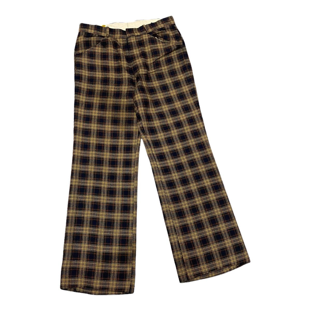 Kapital 🔥FARAH AW1998 CHECKED PLAID WOOL PANTS MADE IN ITALY Size US 32 / EU 48 - 3 Thumbnail