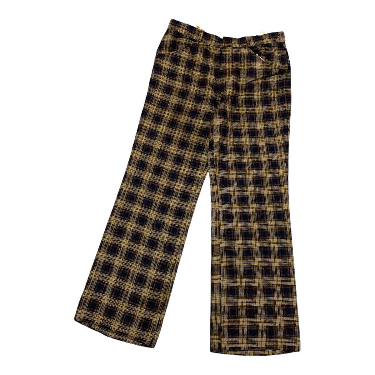 Kapital 🔥FARAH AW1998 CHECKED PLAID WOOL PANTS MADE IN ITALY Size US 32 / EU 48 - 5 Thumbnail