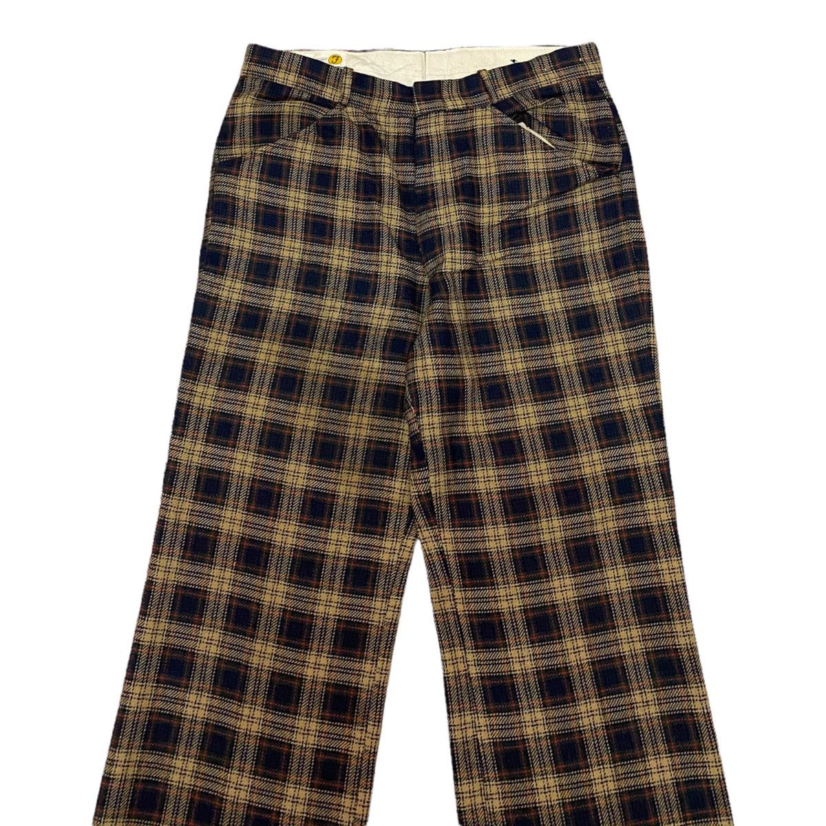 Kapital 🔥FARAH AW1998 CHECKED PLAID WOOL PANTS MADE IN ITALY Size US 32 / EU 48 - 7 Thumbnail