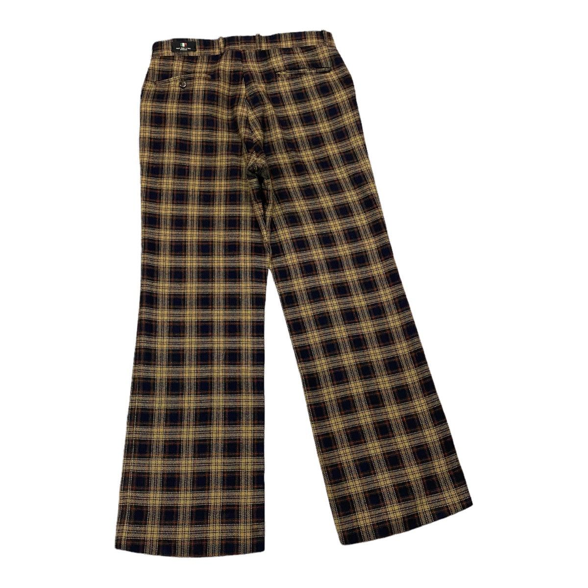 Kapital 🔥FARAH AW1998 CHECKED PLAID WOOL PANTS MADE IN ITALY Size US 32 / EU 48 - 4 Thumbnail