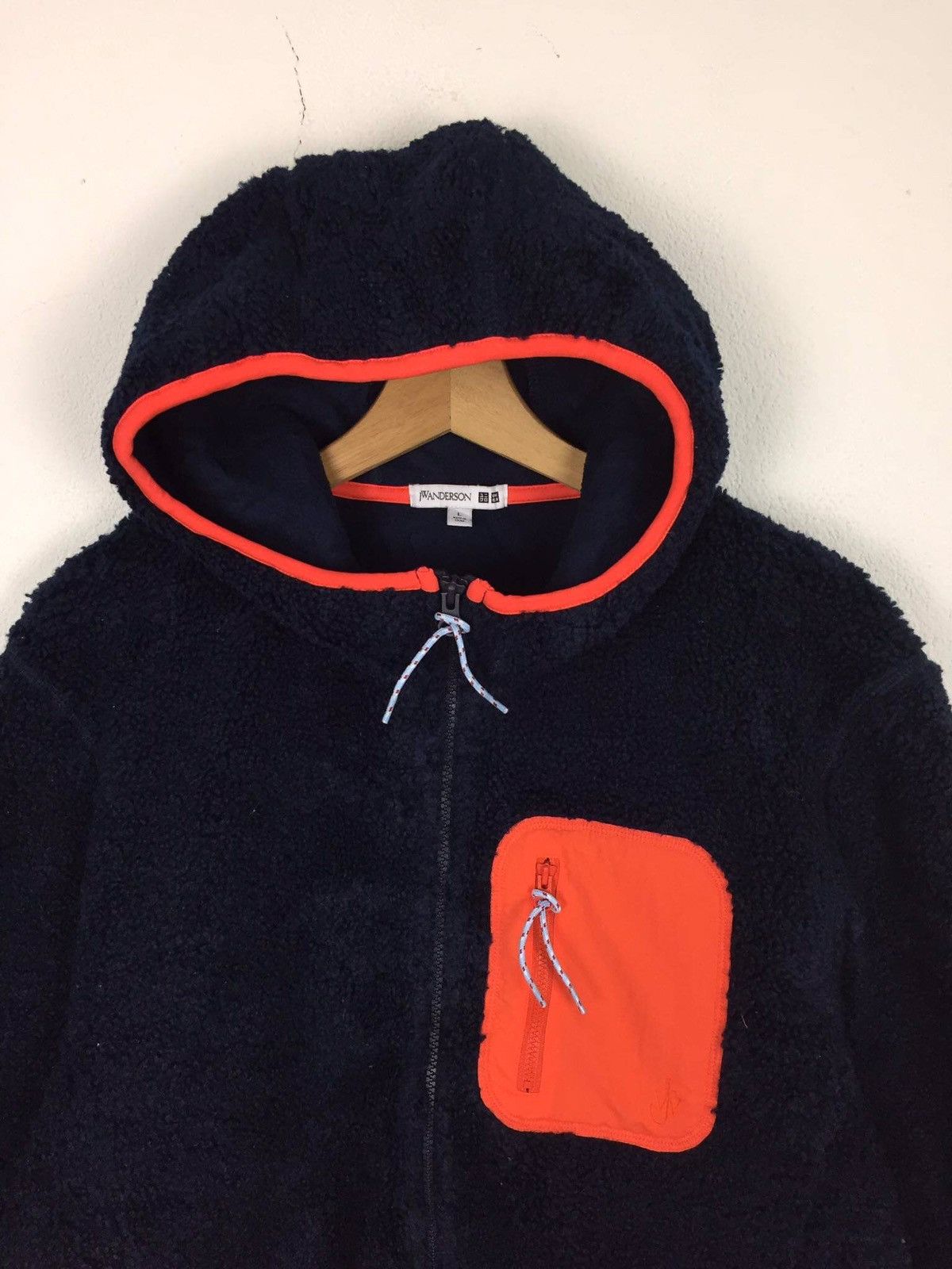 JW Anderson × Uniqlo JW Anderson X Uniqlo Fleece Hoodie Size US L / EU 52-54 / 3 - 2 Thumbnail