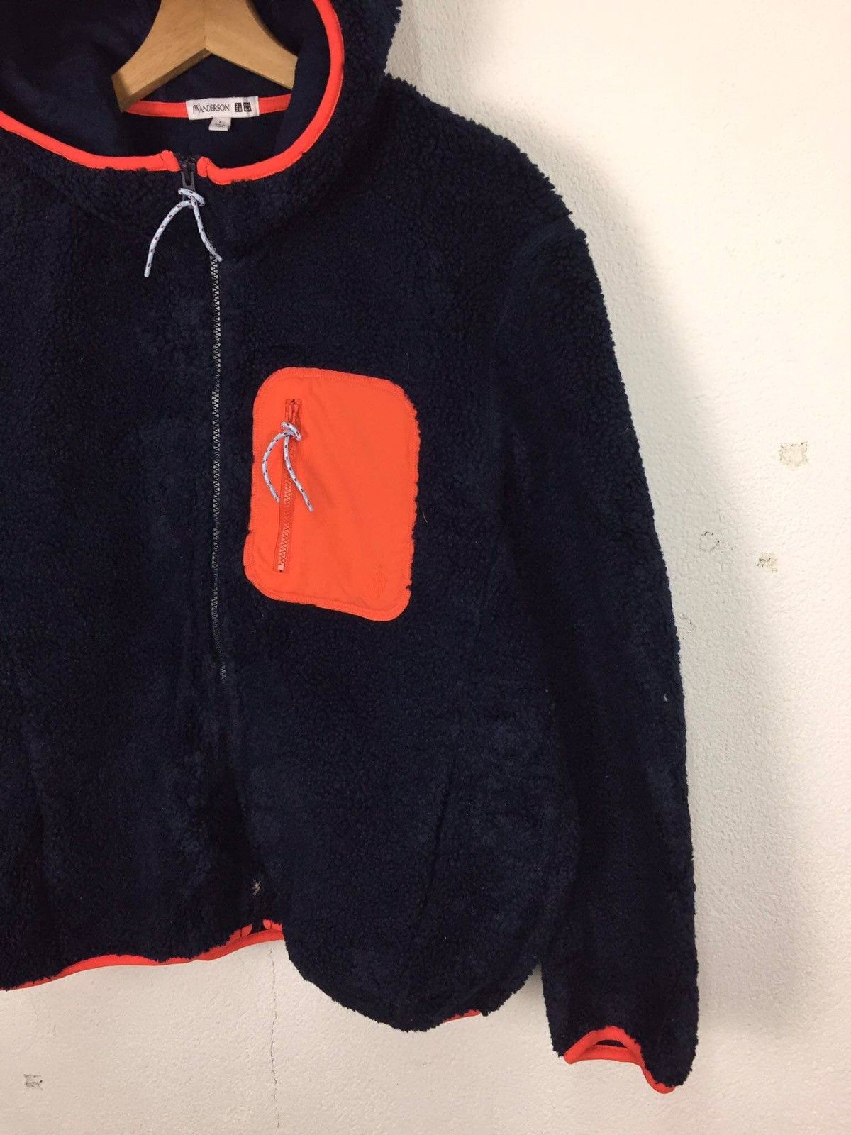 JW Anderson × Uniqlo JW Anderson X Uniqlo Fleece Hoodie Size US L / EU 52-54 / 3 - 3 Thumbnail