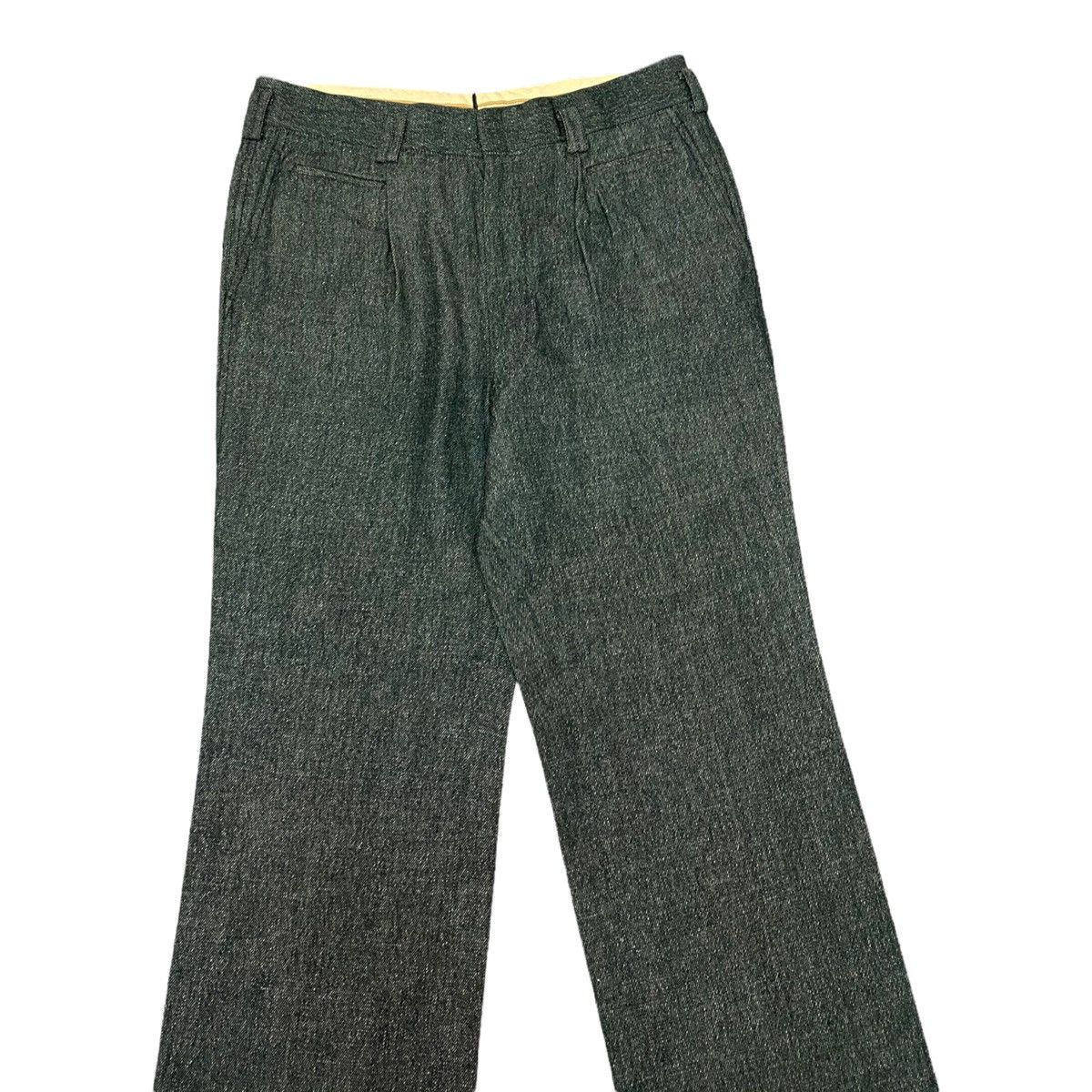 Designer JAPANESE BRAND GALBO WOOL BLEND TROUSERS PANTS Size US 34 / EU 50 - 5 Thumbnail