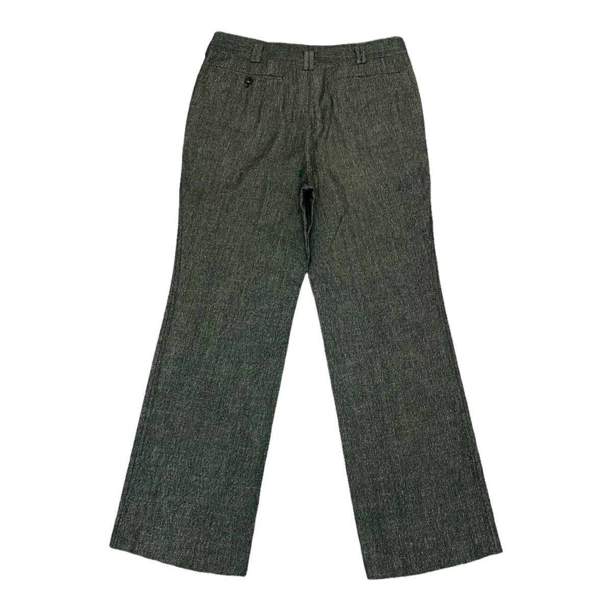 Designer JAPANESE BRAND GALBO WOOL BLEND TROUSERS PANTS Size US 34 / EU 50 - 2 Thumbnail