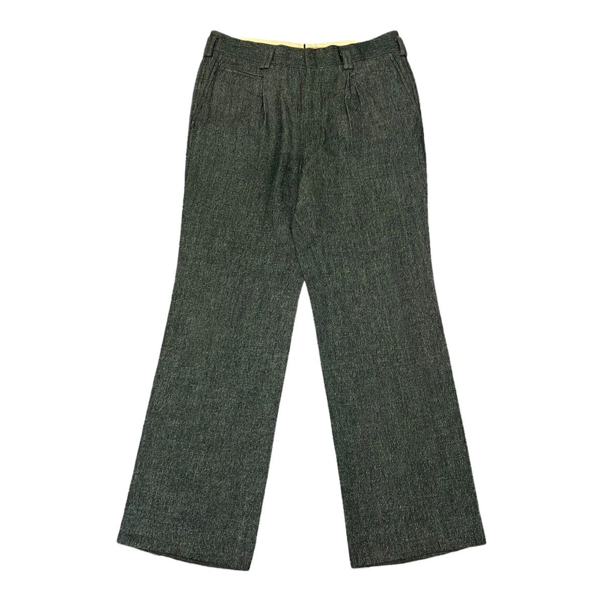 JAPANESE BRAND GALBO WOOL BLEND TROUSERS PANTS