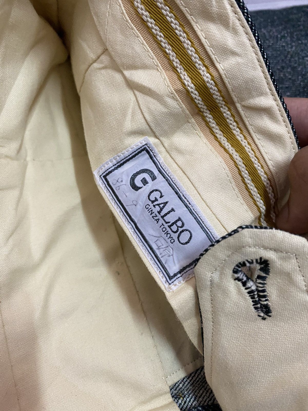 Designer JAPANESE BRAND GALBO WOOL BLEND TROUSERS PANTS Size US 34 / EU 50 - 9 Thumbnail
