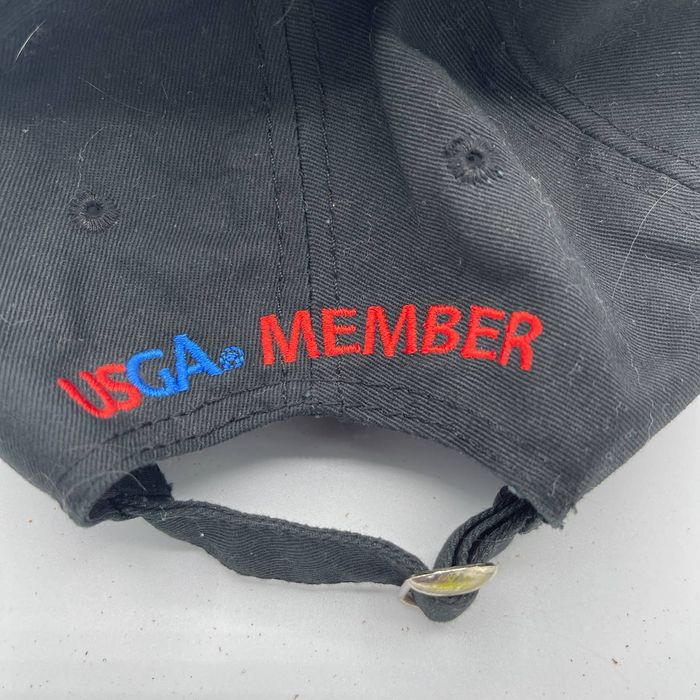Casquette US Open 2014 Pinehurst - Noir Réglable, Logo USGA, Homme/femme