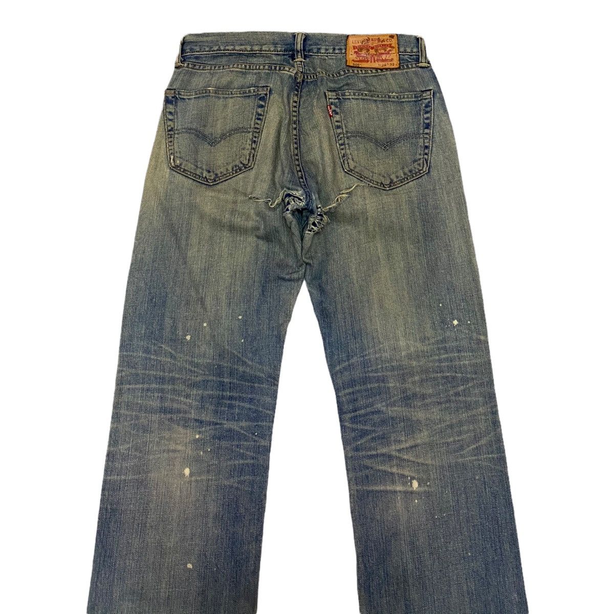 Levi's × Levi's Vintage Clothing 🔥LEVIS 505 RUSTY MADE IN JAPAN KURT COBAIN DISTRESSED JEANS Size US 31 - 7 Thumbnail