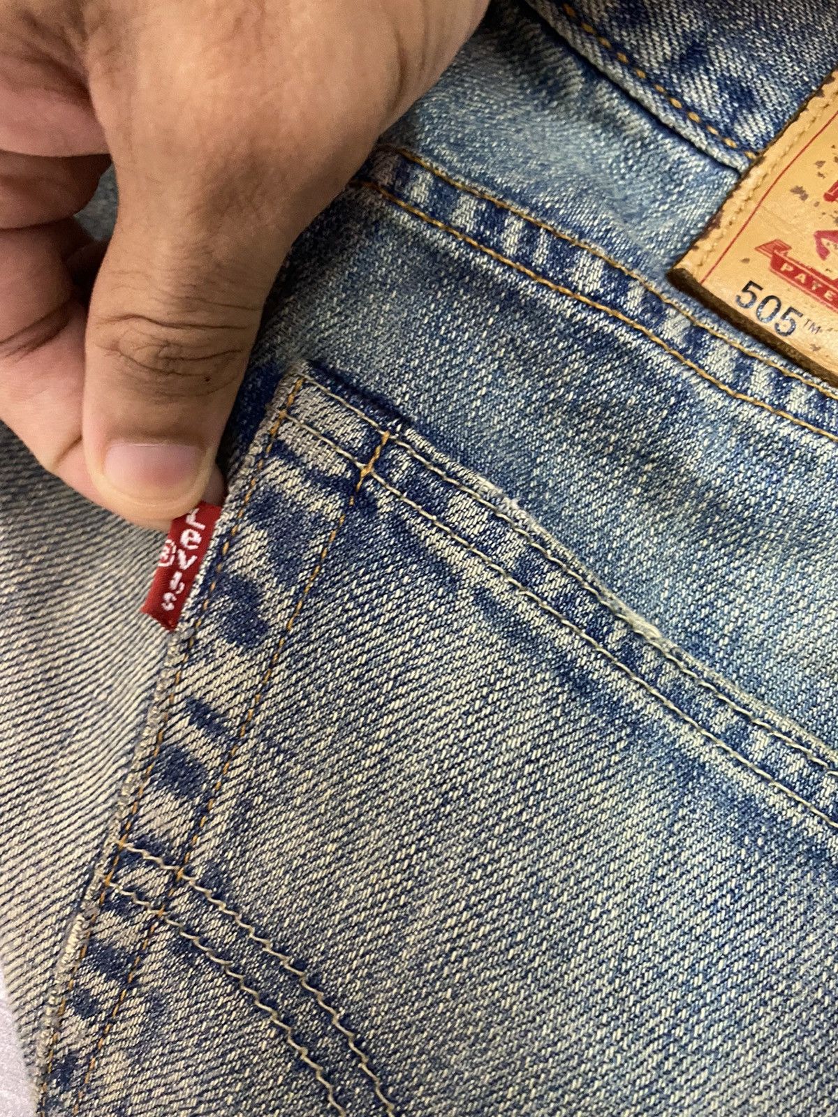 Levi's × Levi's Vintage Clothing 🔥LEVIS 505 RUSTY MADE IN JAPAN KURT COBAIN DISTRESSED JEANS Size US 31 - 11 Thumbnail