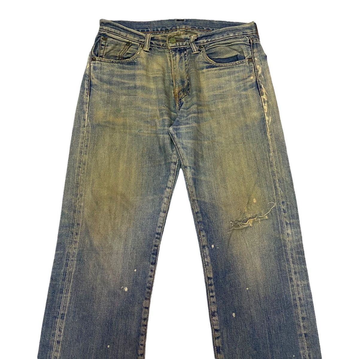Levi's × Levi's Vintage Clothing 🔥LEVIS 505 RUSTY MADE IN JAPAN KURT COBAIN DISTRESSED JEANS Size US 31 - 5 Thumbnail