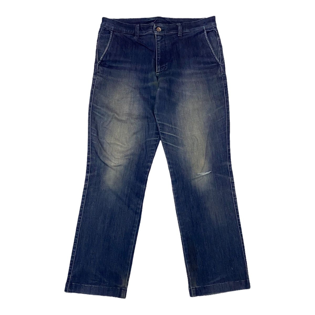 Hysteric Glamour × Playboy PLAYBOY VINTAGE MINIMAL STRETCH DENIM JEANS Size US 34 / EU 50 - 1 Thumbnail