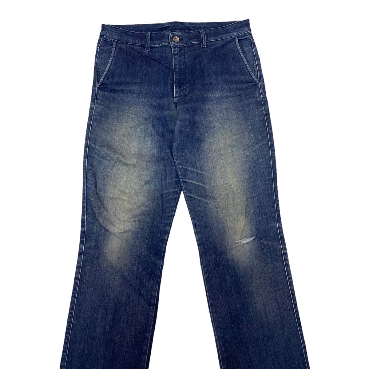 Hysteric Glamour × Playboy PLAYBOY VINTAGE MINIMAL STRETCH DENIM JEANS Size US 34 / EU 50 - 5 Thumbnail