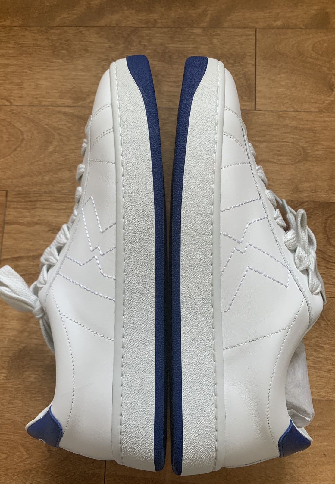 Kenzo "Kourt" Lace Up Leather Sneakers Size US 9 / EU 42 - 6 Thumbnail