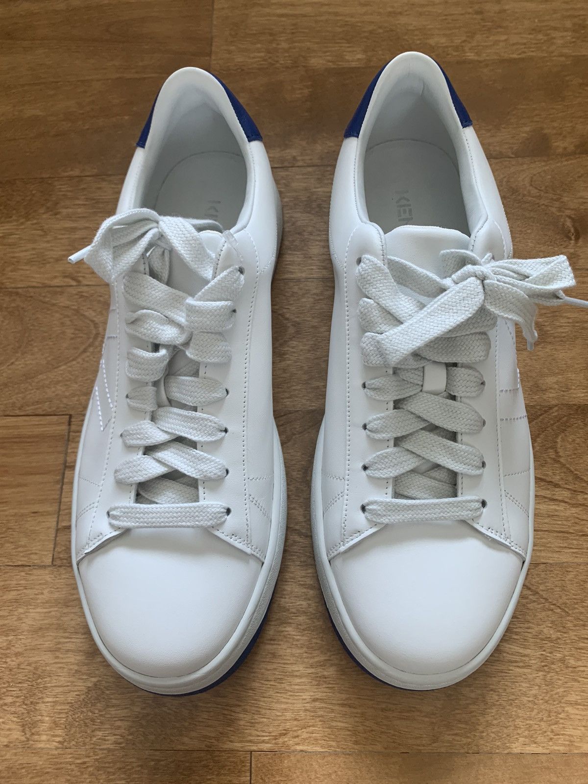 Kenzo "Kourt" Lace Up Leather Sneakers Size US 9 / EU 42 - 10 Thumbnail