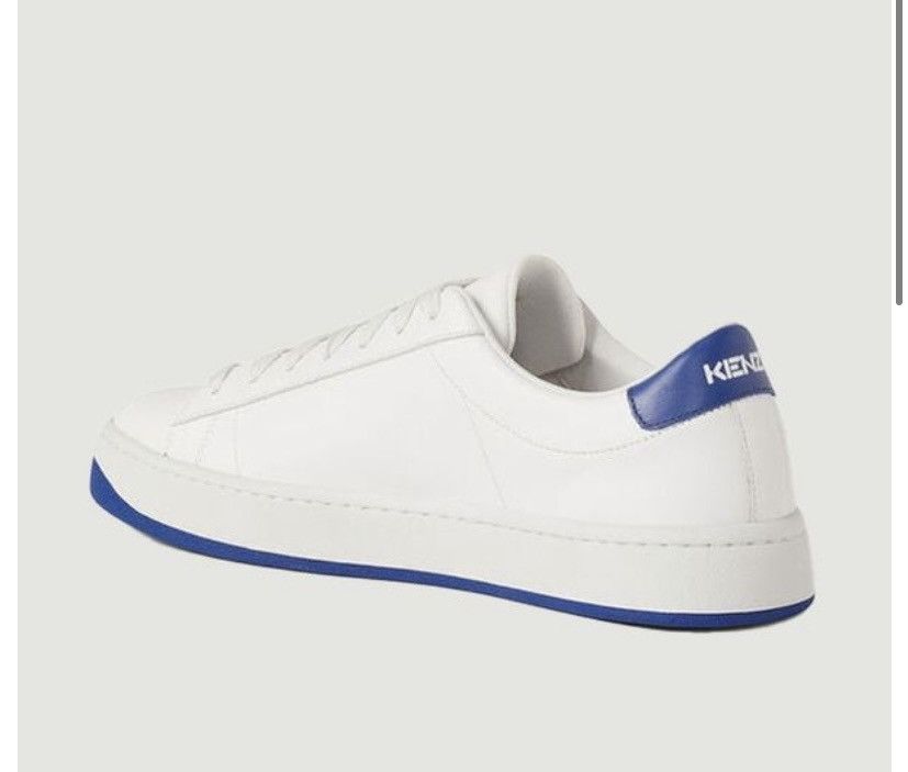 Kenzo "Kourt" Lace Up Leather Sneakers Size US 9 / EU 42 - 3 Thumbnail