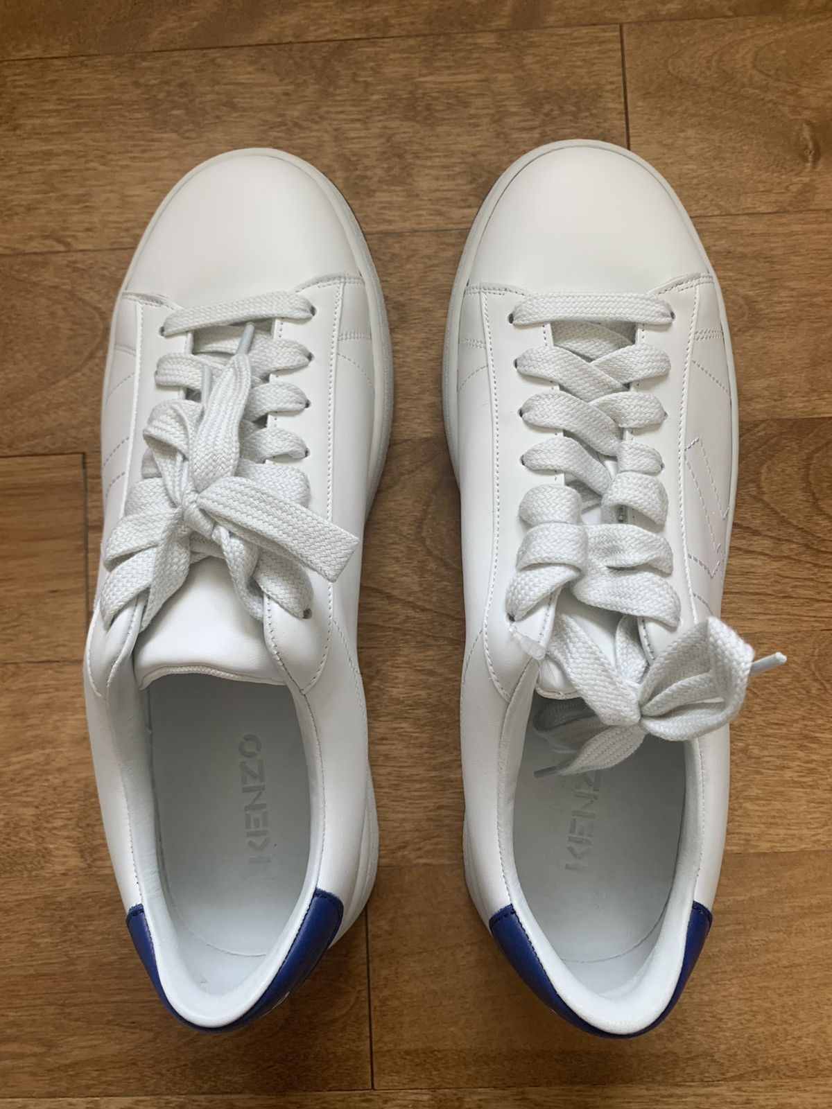 Kenzo "Kourt" Lace Up Leather Sneakers Size US 9 / EU 42 - 8 Thumbnail