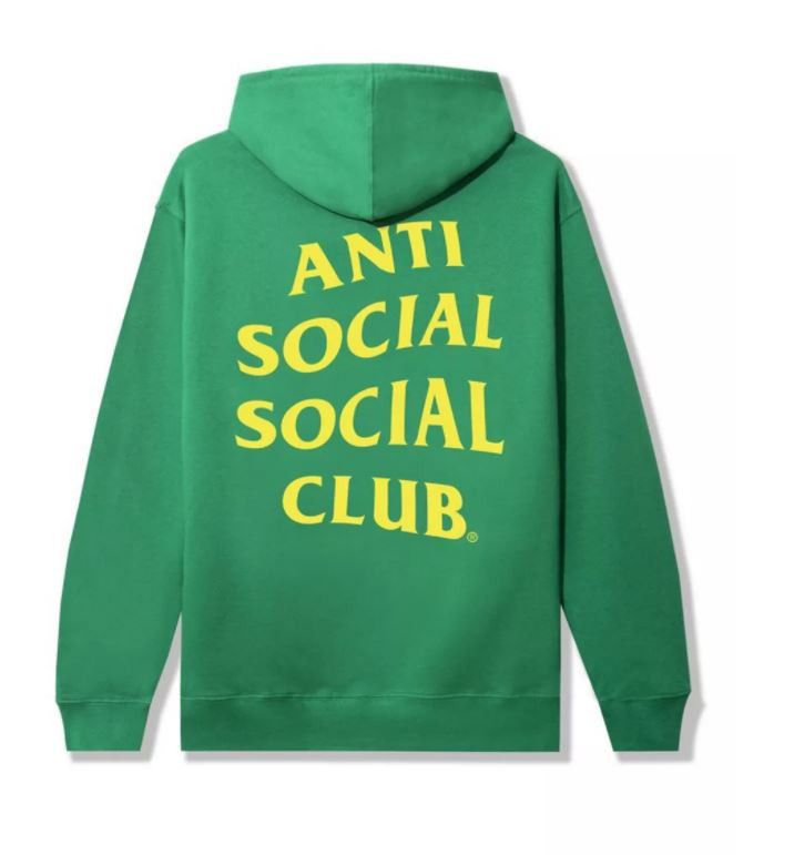 Anti Social Social Club Mind Game Green Hoodie ASSC DS