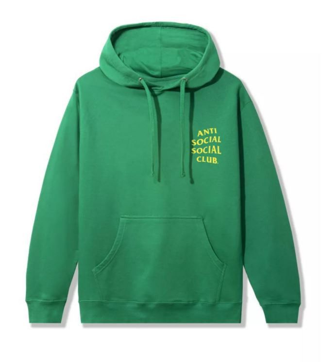 Anti Social Social Club Mind Game Green Hoodie ASSC DS