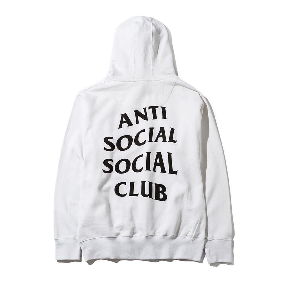 Anti Social Social Club Mind Game White Hoodie ASSC DS
