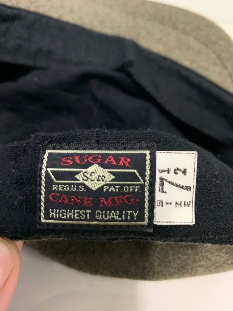 Sugar Cane × Toyo Enterprises 🎌 Sugar Cane Mfg 'Apple Jack' Casquette Newsboy Cap Size ONE SIZE - 10 Thumbnail